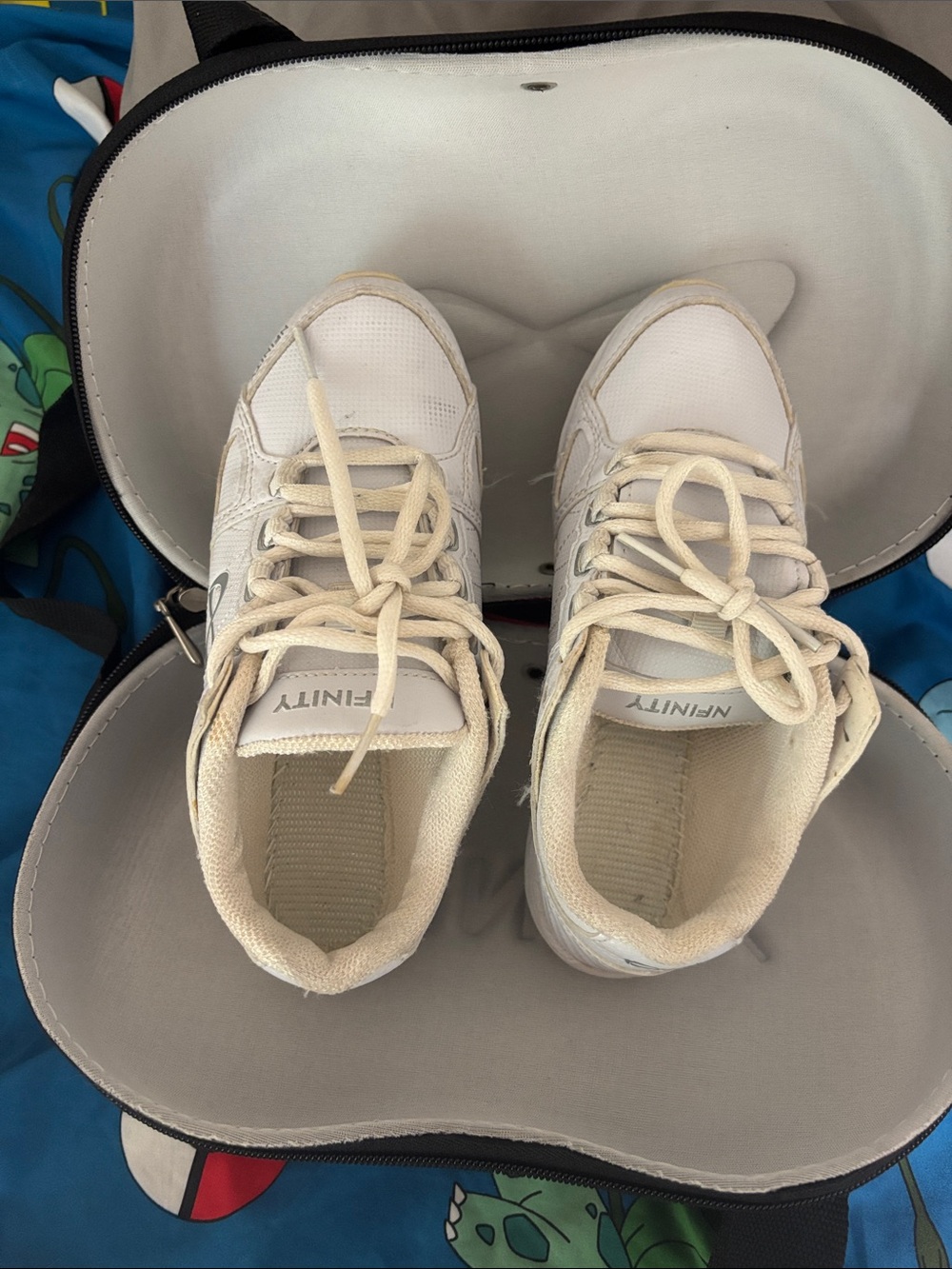 NFINITY Lace-Up Athletic Shoes with case